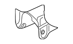 4M0201307A - Fuel System: Heat Shield for Audi: Q7, Q8, RS Q8, SQ7, SQ8 Image