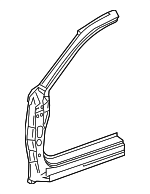 4645T3LA00ZZ - Body: Body A-Pillar for Honda: Accord Image