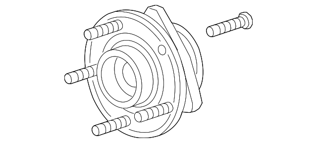 2019-2026 GM Front Hub & Bearing 13544843 | OEM Parts Online