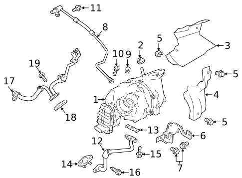 Turbocharger & Components for 2021 Land Rover Range Rover Sport #0