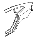 41007437589 - Body: Quarter Panel for BMW Image