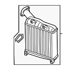 7L6145803J - Cooling System: Inter-cooler for Audi Image