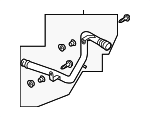 4L0145972B - Belts &amp; Cooling: Inter-cooler Pipe for Audi Image