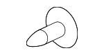 ANR2224 - Body: Fender Liner Pin for Land-Rover Image image