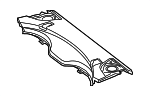 21769048021C13 - Body: Package Tray for Mercedes-Benz Image