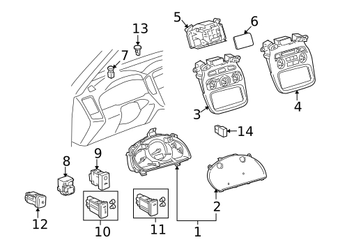 Mirrors for 2006 Toyota Highlander #0
