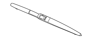 F09AU012RL2 - : Wiper Blade for Hyundai Image