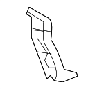 866861M300 - Body: Impact Bar Lower Bracket for Kia: Forte Koup Image