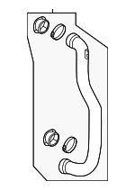 8W0145673AQ - Cooling System: Pressure Tube for Audi Image