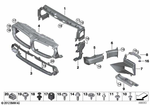 51138080593 - : Air Duct, Top for BMW Image