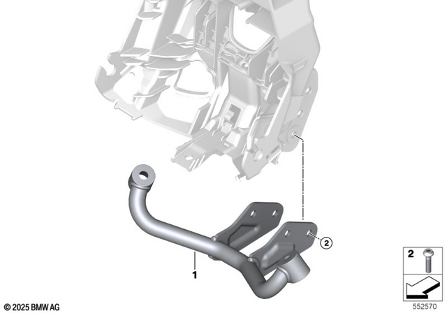 7129908076 - Design: Fillister-Head Screw - M6X20-8-8 mk for BMW-Motorrad Image