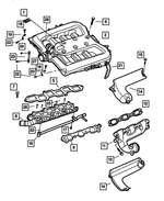 5017188AA - : Intake Manifold, Lower for Mopar Image