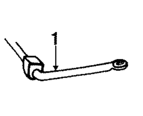 Stabilizer Bar & Components for 1984 Buick LeSabre #0