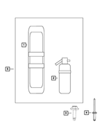 55352852AA - Wheels: Tool Set for Mopar Image