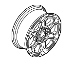 N1WZ1015A - Tire &amp; Wheel: Wheel for Ford Image