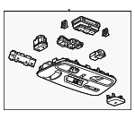 84026946 - : Light Ash Gray Roof Console for Chevrolet: Camaro Image