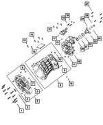 68056415AA - TR6060; 6-Speed; Manual Transmission: Input Shaft Seal for Mopar Image