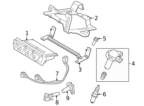 Ignition System for 2014 Ford Explorer #1