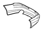 23088525259999 - Body: Bumper Cover for Mercedes-Benz Image