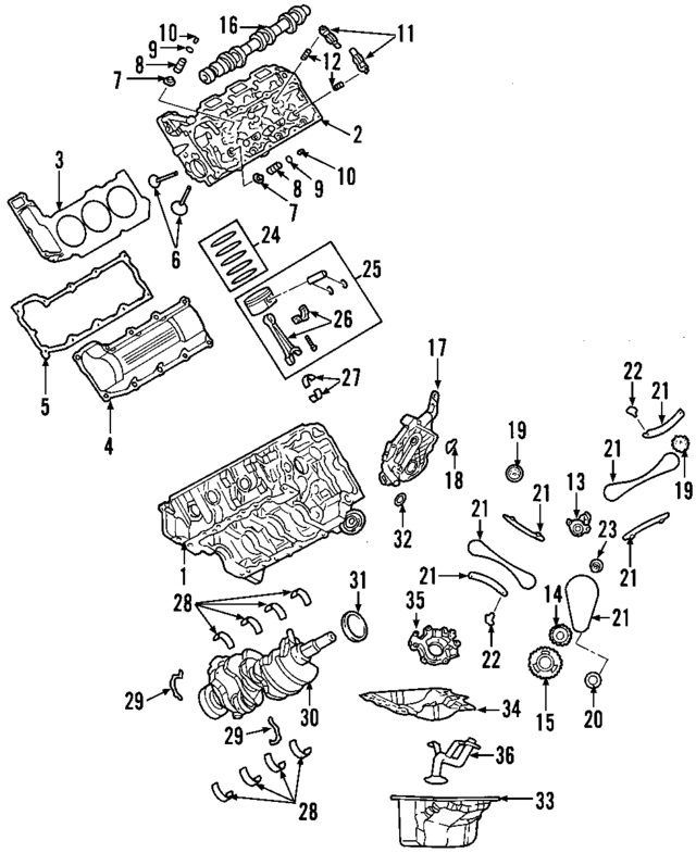 5174604AC - Engine: Short Block for Mopar Image