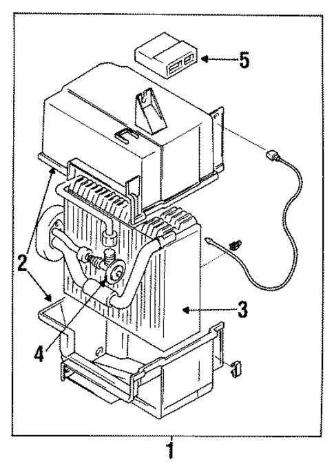 Evaporator Components for 1994 Dodge Colt #0