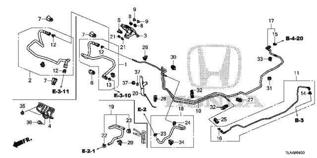 Fuel Pipe (KA/KC) for 2019 Honda CR-V #0