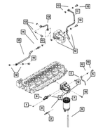68005226AA - : Fuel Filter Connector for Mopar Image