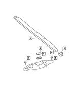 68012186AA - Front Suspension: Front Leaf Spring for Mopar Image
