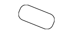 16786823001D03 - Body: Seat Belt Guide for Mercedes-Benz Image