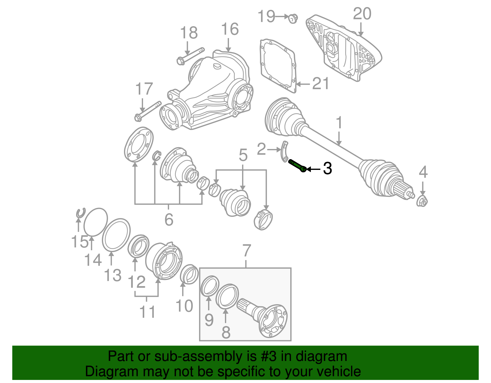 【NONAME9354】 912A553 | Eaton Truetrac for Chrysler 8.25