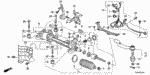 32132SM4003 - Chassis: BAND, WIRE HARNESS OFFSET (20)(122.5MM) (BLACK) for Acura Image