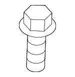 1140306126K - Cooling System: Splash Shield Bolt for Hyundai Image