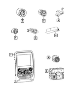4560218AB - Electrical: Glove Box Switch And Lamp for Mopar Image image