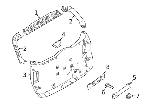Interior Trim for 2022 Land Rover Discovery Sport #0