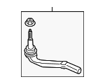 32283514 - Steering: Outer Tie Rod for Volvo Image