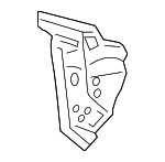 6173630090 - Body: Inner Panel for Lexus: GS300, GS350, GS430, GS450h, GS460 Image