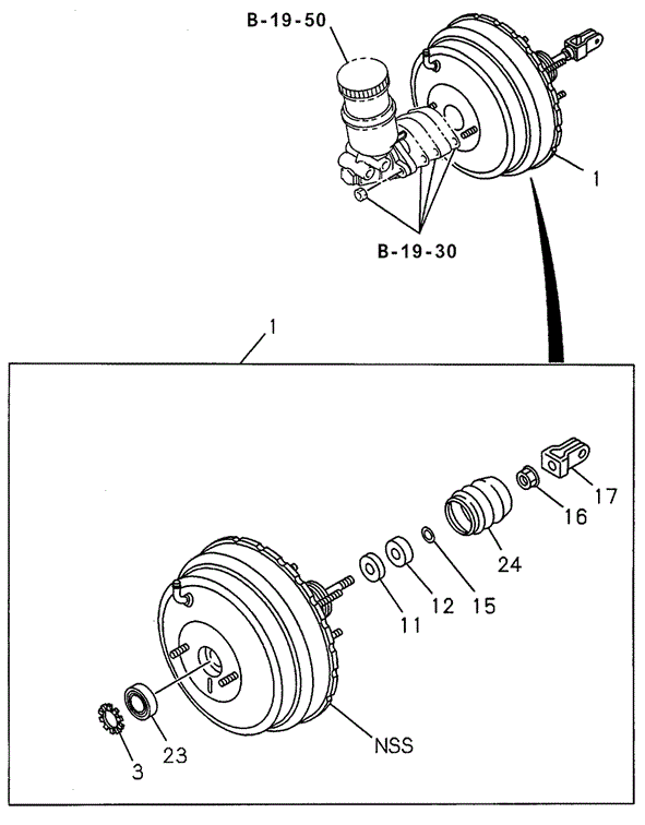 Master Power for 2000 Honda Passport #0