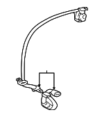 7347002030C0 - Electrical: Lap Belt Assembly for Toyota: Corolla Image