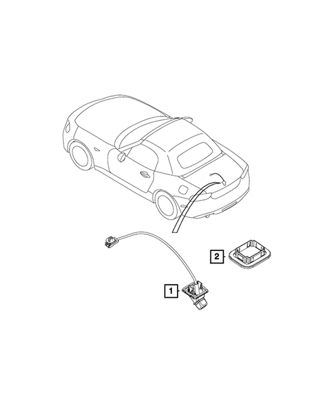 Park Assist for 2018 Fiat 124 Spider #1