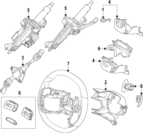 Steering Wheel for 2024 Kia EV9 #0