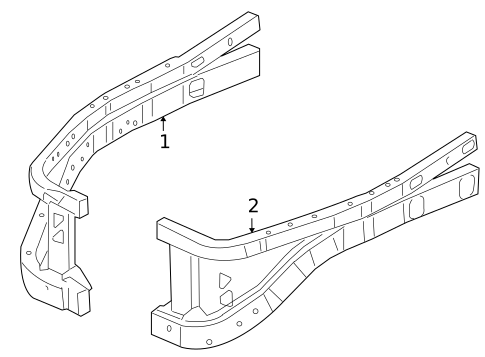 Structural Components & Rails for 2011 Ram Dakota #0