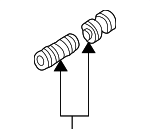 11361432533 - Engine: Plunger for BMW: 323Ci, 323i, 325Ci, 325i, 325xi, 328Ci, 328i, 330Ci, 330i, 330xi, 525i, 530i, X3 Image