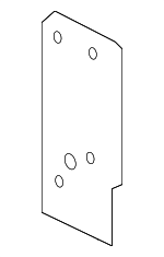 64423D4000 - Body: Rail End for Kia: Optima Image