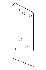 64413D4000 - Body: Rail End for Kia: Optima Image