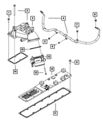 68038158AA - 6.7L Turbo Diesel; Engine: Hex Flange Head Bolt, Mounting for Mopar Image