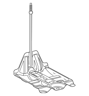 744400E050 - : Battery Tray for Lexus Image
