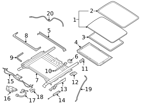 Sunroof for 2004 Mazda RX-8 #0