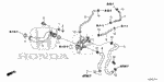 194215LAA00 - Engine: HOSE, WARMER IN. (ATF) (CVT) for Honda Image