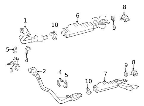 Catalytic Converter for 2025 Mercedes-Benz G63 AMG #0