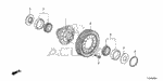 91120RT4003 - Transmission - Automatic: Bearing, Taper (47X87X24.75) for Acura: MDX, RL, RLX, TL, ZDX Image